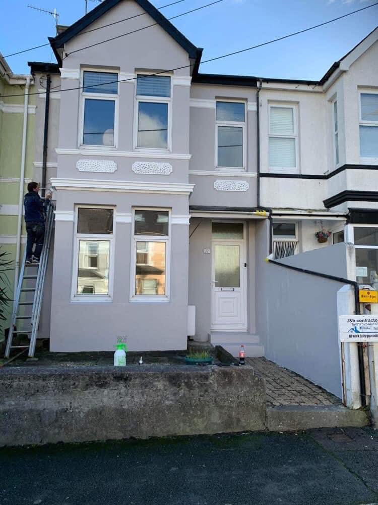 Completed roof replacement project in Newton Abbot