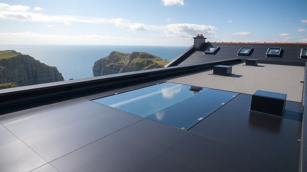 Flat roof installation in Newton Abbot
