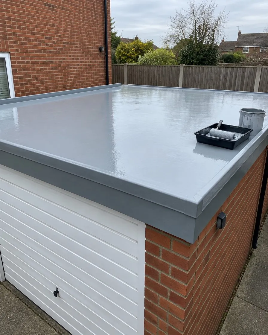 Garage roof replacement in Newton Abbot