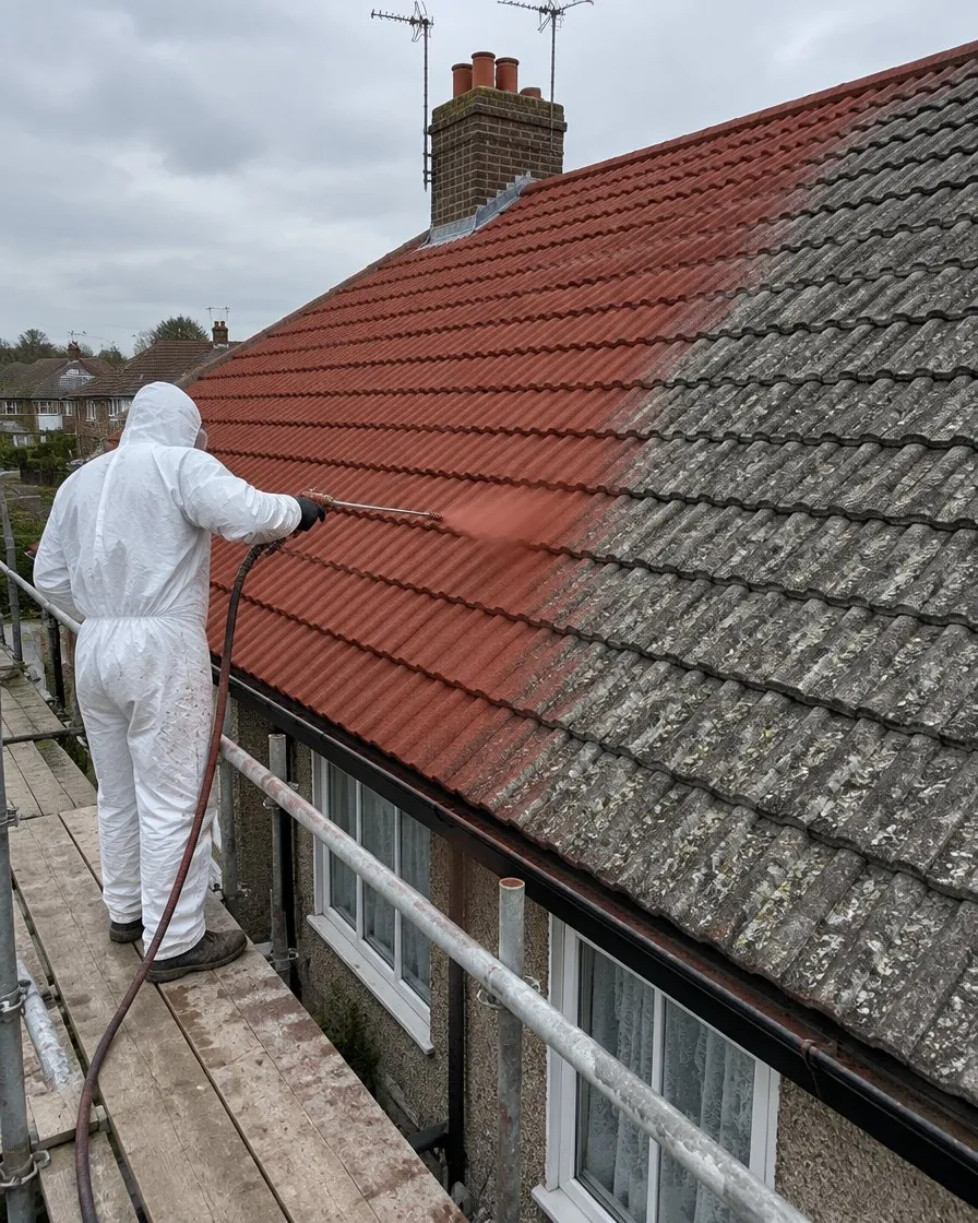 Roof painting and coating in Newton Abbot