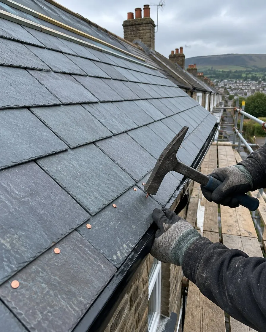 Slate roofing in Newton Abbot